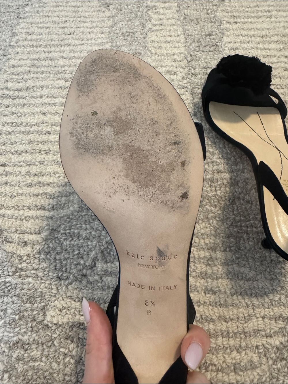 kate spade Rosette Slingback Kitten Heels - Picture 4 of 4